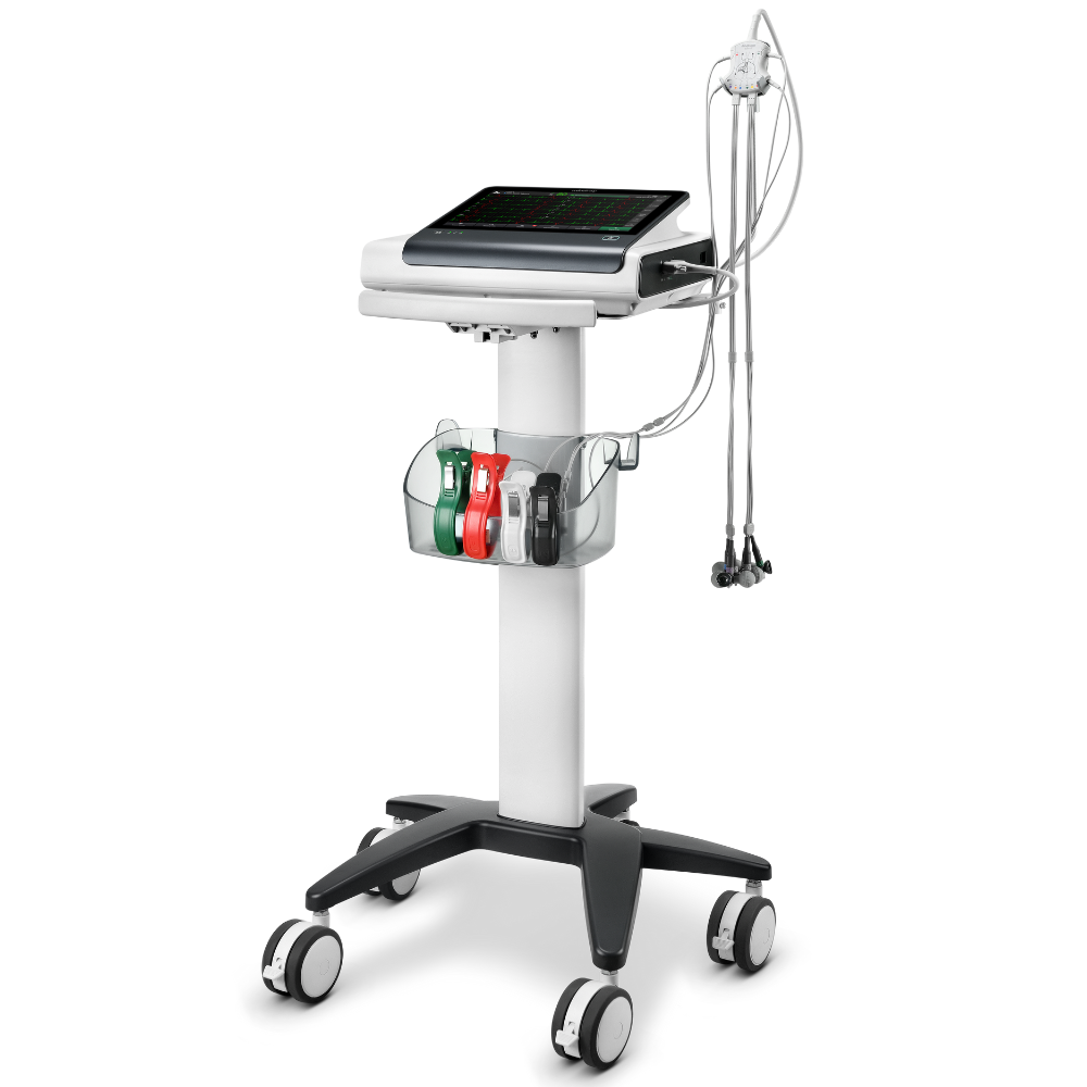 Transportwagen (Trolley) mit Kabelarm und Zubehörkorb für R700